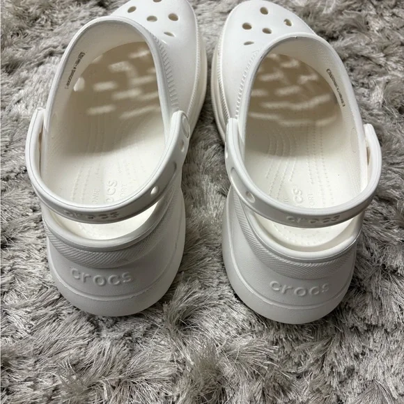 Platform Crocs Classic Clog - White - Picture 4 of 7